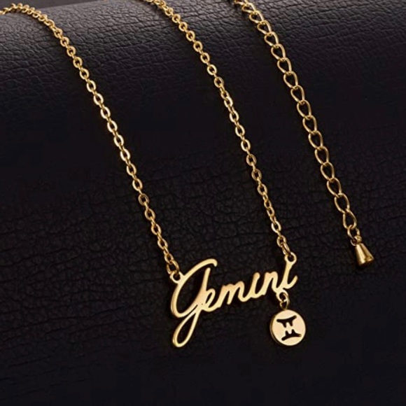 Jewelry - NEW ♊️ Gold Gemini Zodiac Necklaces
